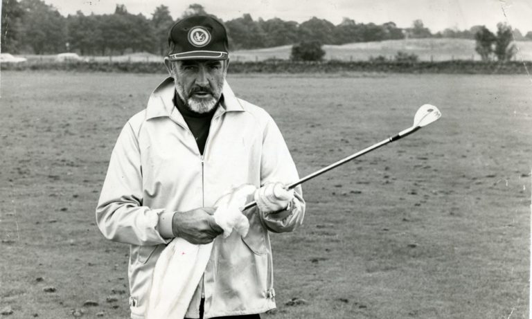 Sean connery golf
